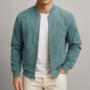 Men Suede Jacket Jacket