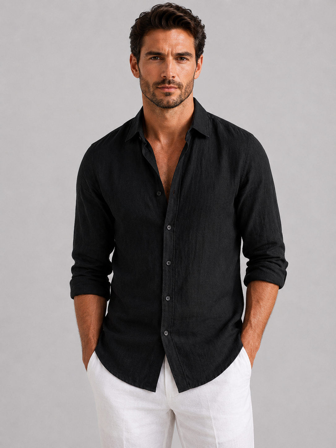 Linnen Men's Summer Shirt