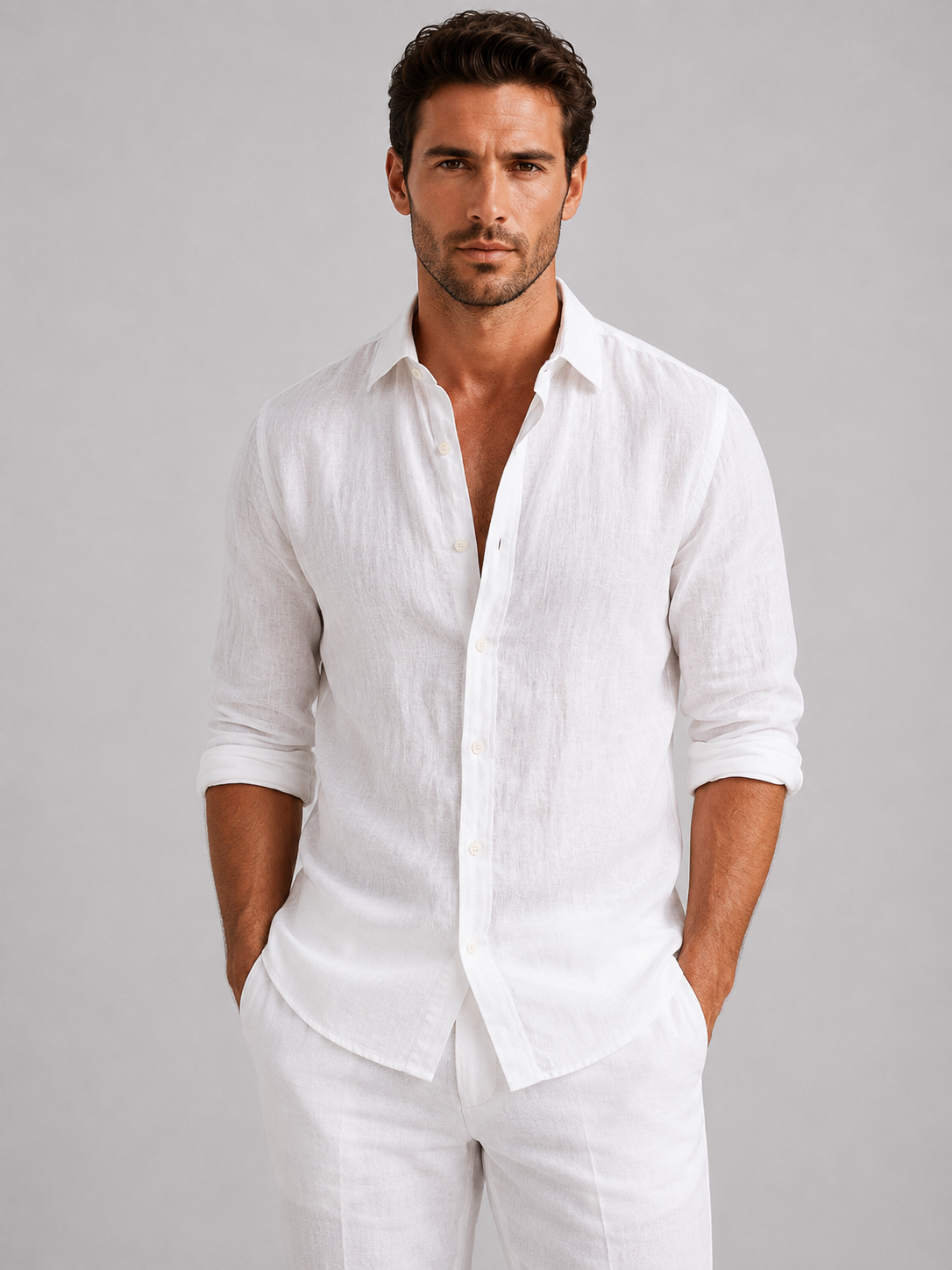 Linnen Men's Summer Shirt