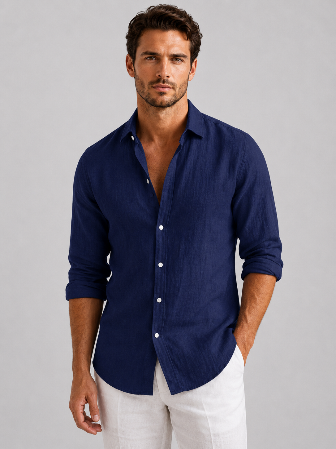 Linnen Men's Summer Shirt