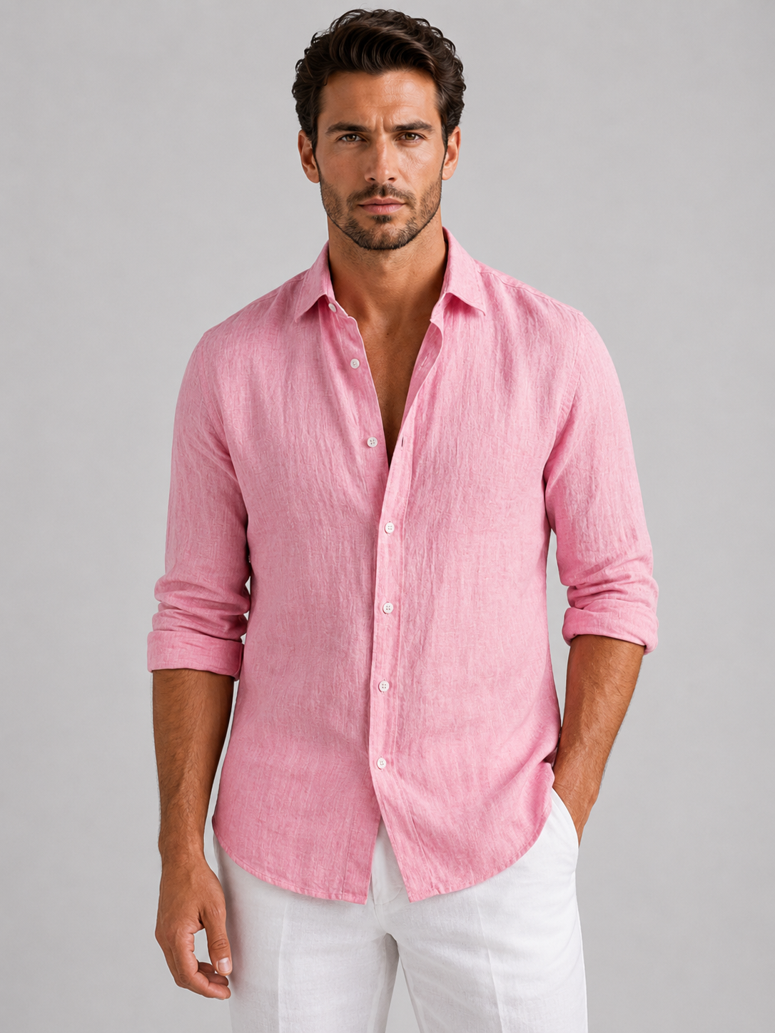 Linnen Men's Summer Shirt