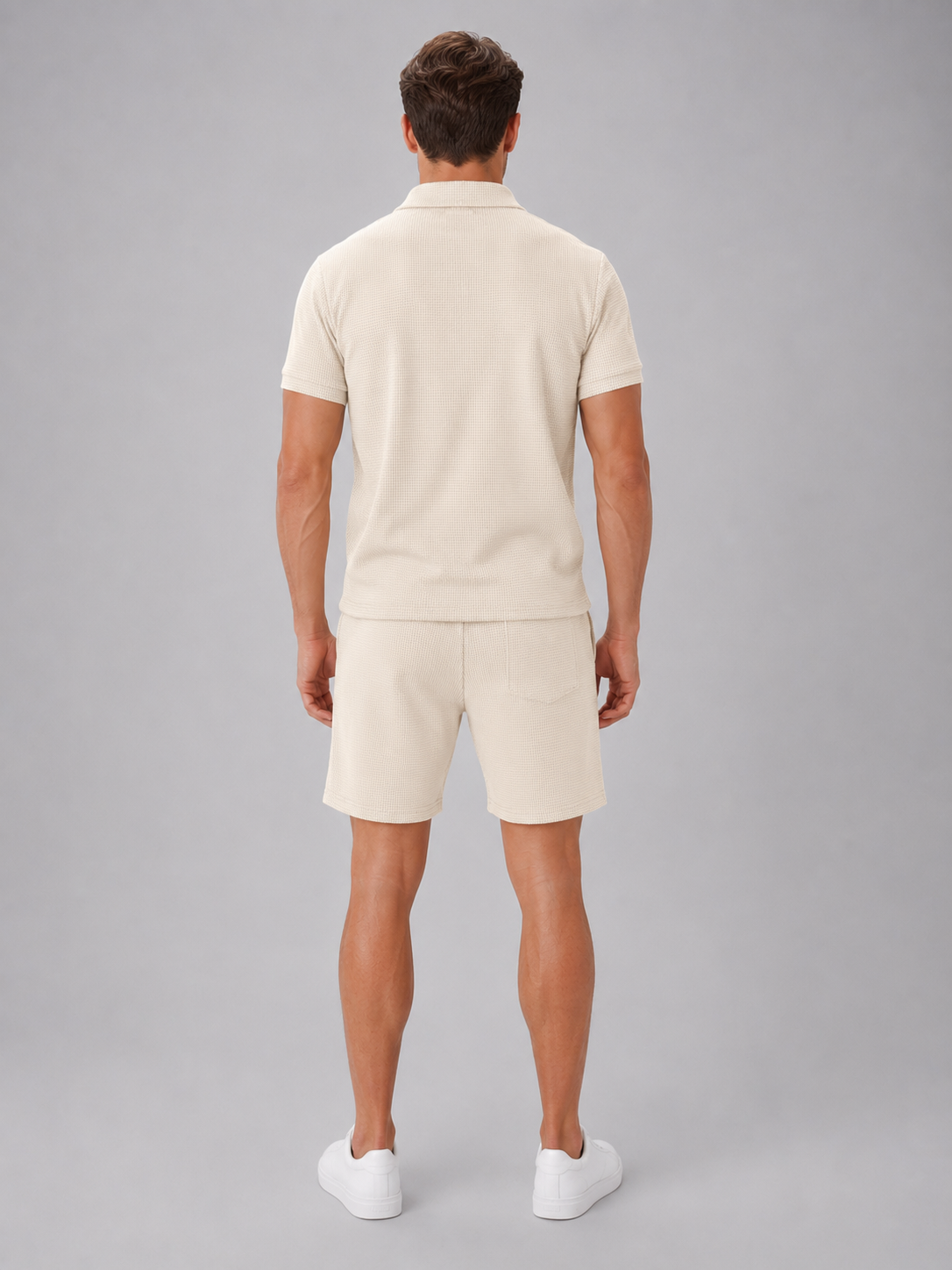 Men's Summer Co-Ord Set – Polo & Shorts Set