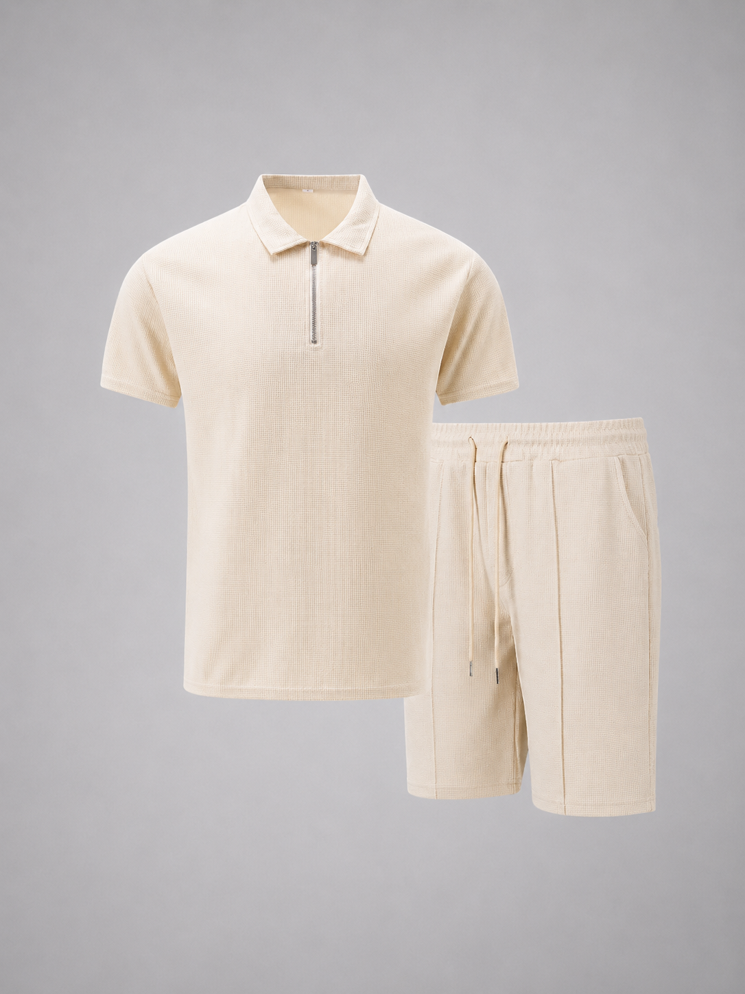 Men's Summer Co-Ord Set – Polo & Shorts Set